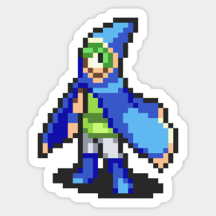 Mage Fighting Sprite Sticker